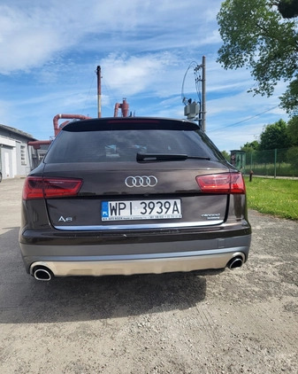 Audi A6 Allroad cena 83000 przebieg: 264000, rok produkcji 2015 z Olsztyn małe 79